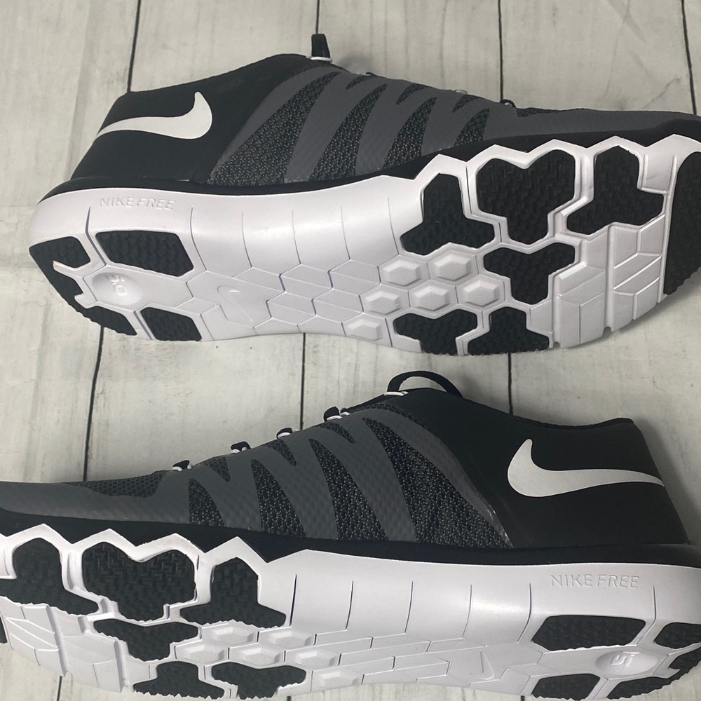 Nike Free Trainer 5.0 V6 Men’s Size 12.5 Black/White Training Shoes - Picture 10 of 13